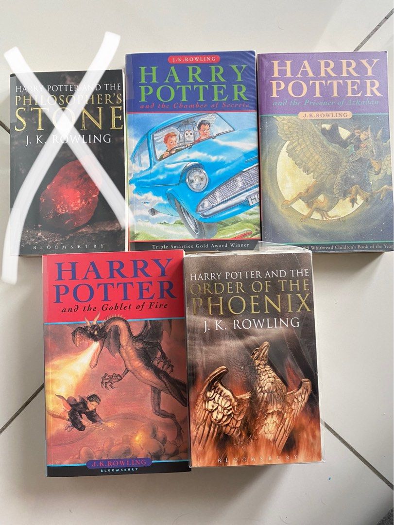 Harry potter discount english book collection