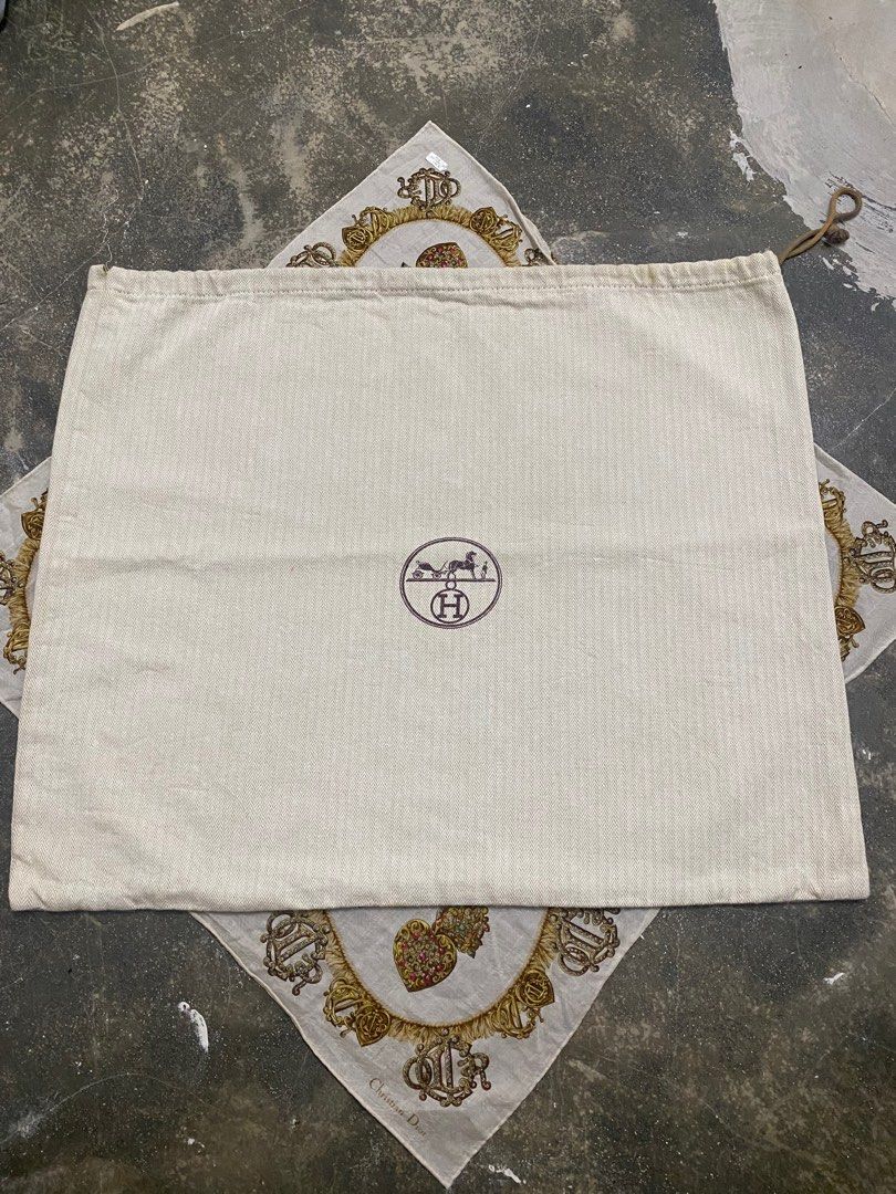 Hermes Dust Bag, Luxury, Bags & Wallets on Carousell