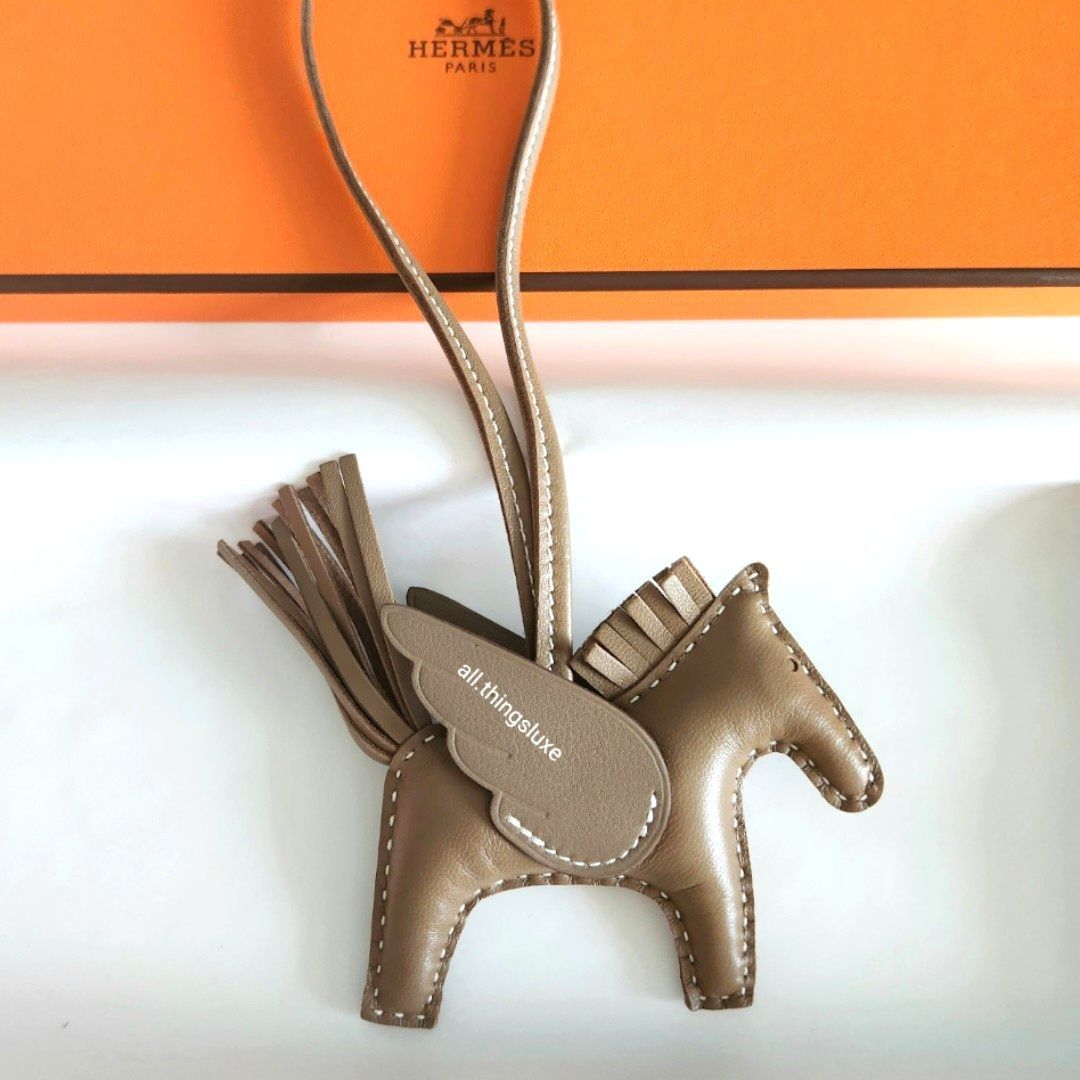 BNIB Hermes Le Pegase Rodeo Charm PM Size, Luxury, Accessories on Carousell