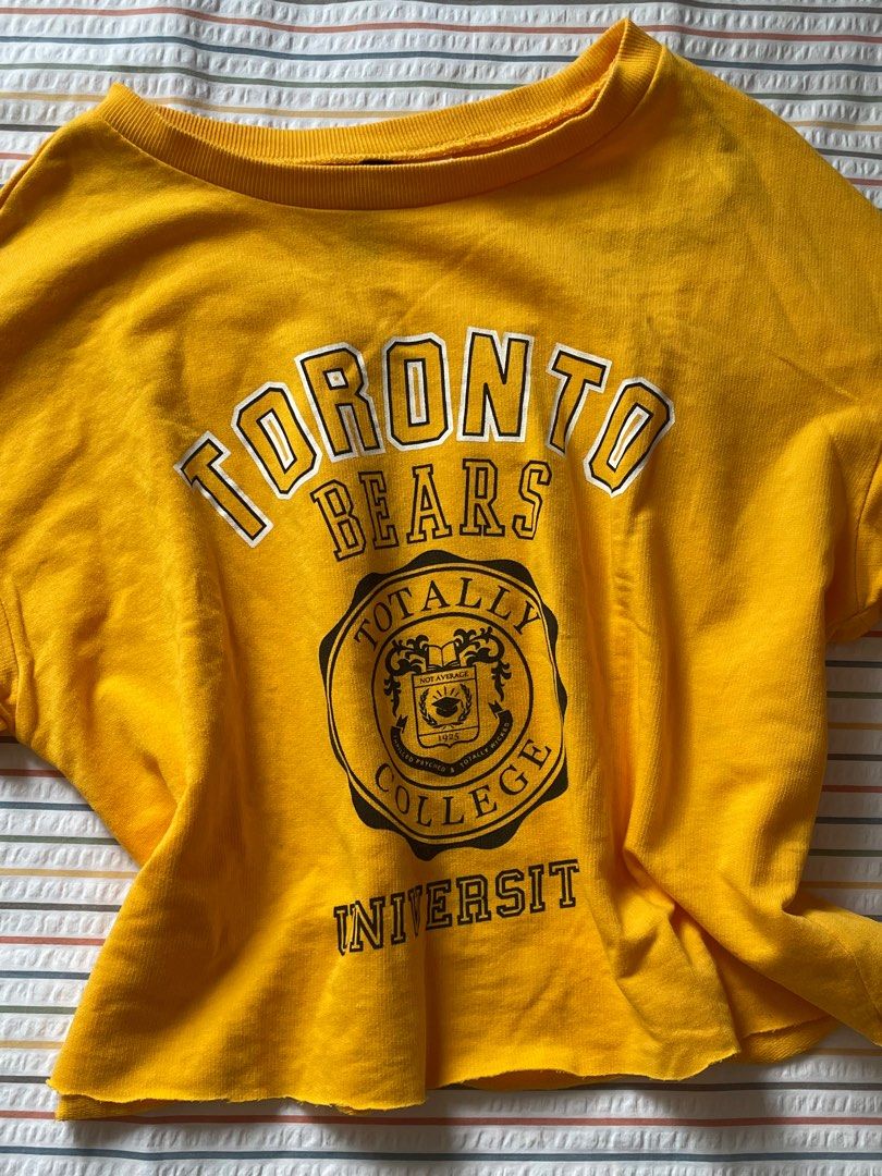 H M Divided Mustard Yellow Sweater