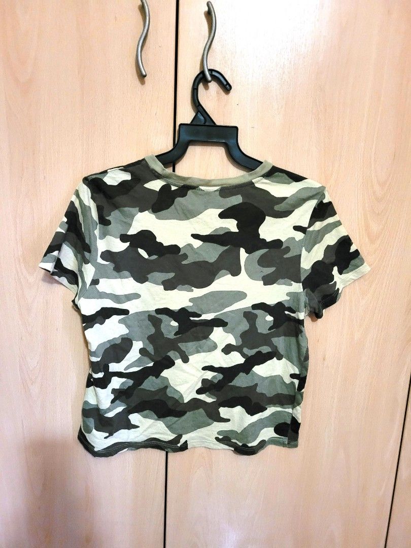 H&m camo shirt store