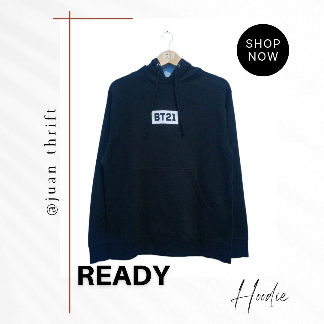 Hoodie Assc anti social social club x BTS BT21 Fesyen Pria