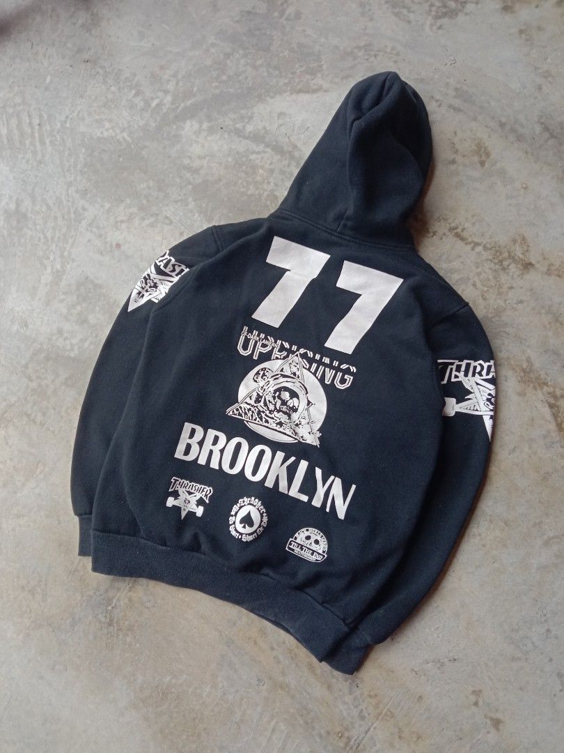 Thrasher brooklyn new arrivals 77 hoodie