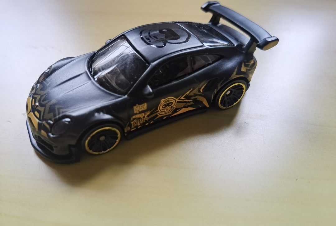 Hot Wheels Mainline TFox Porsche 911 GT3 RS Unspun unrivet Loose