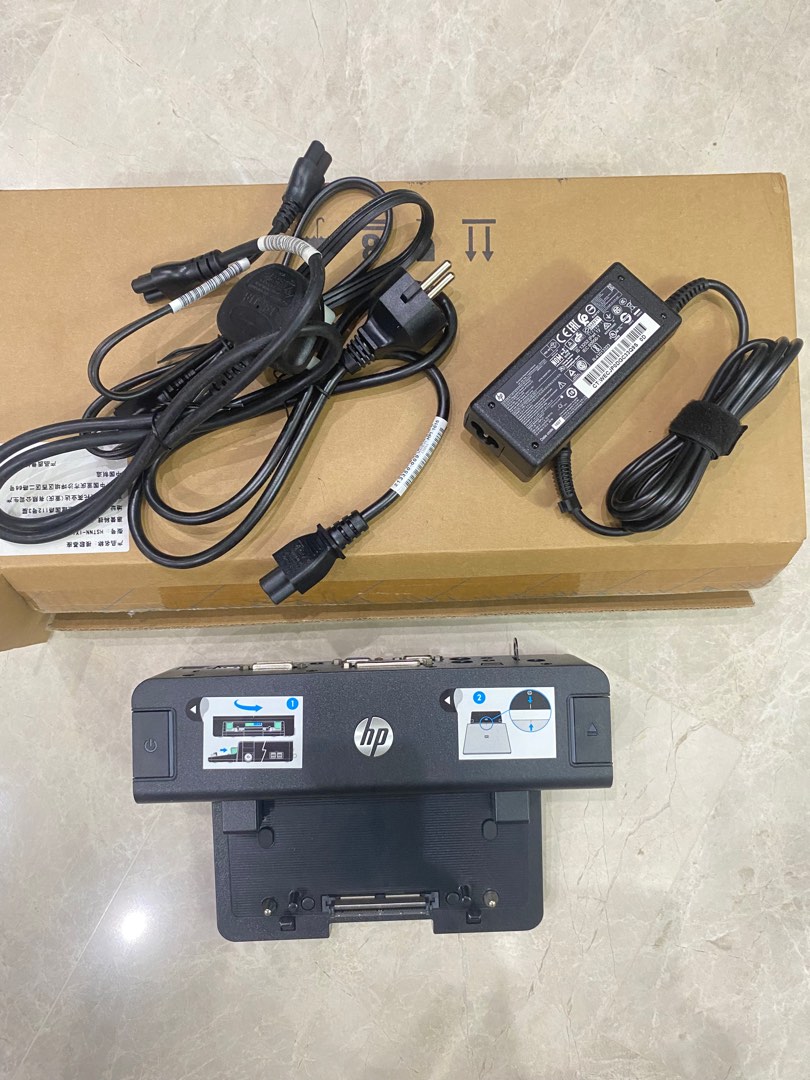 HP docking station, Computers & Tech, Parts & Accessories, Chargers on ...