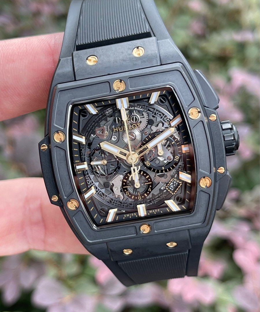 Hublot big on sale bang black gold