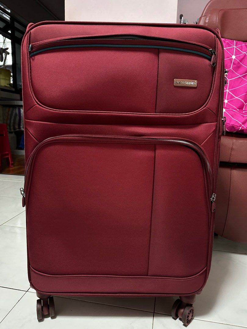 Hush Puppies 27 Luggage in Red