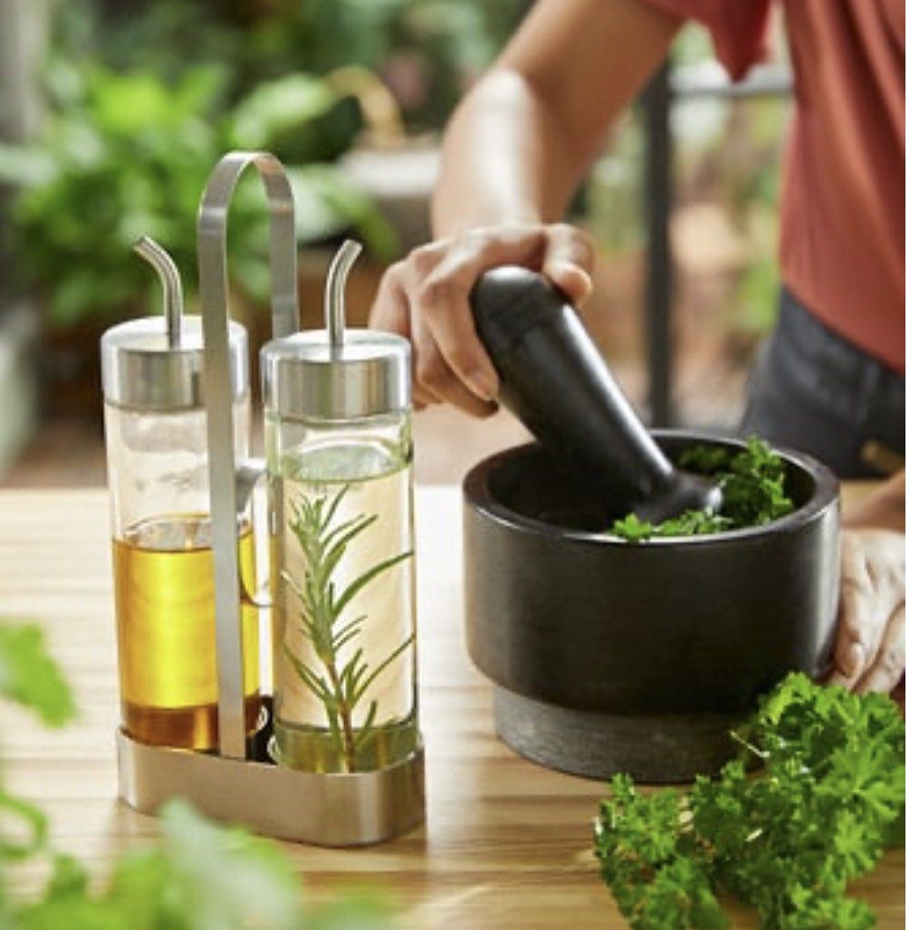 IKEA Ortfylld Oil Vinegar Set, TV & Home Appliances, Kitchen Appliances