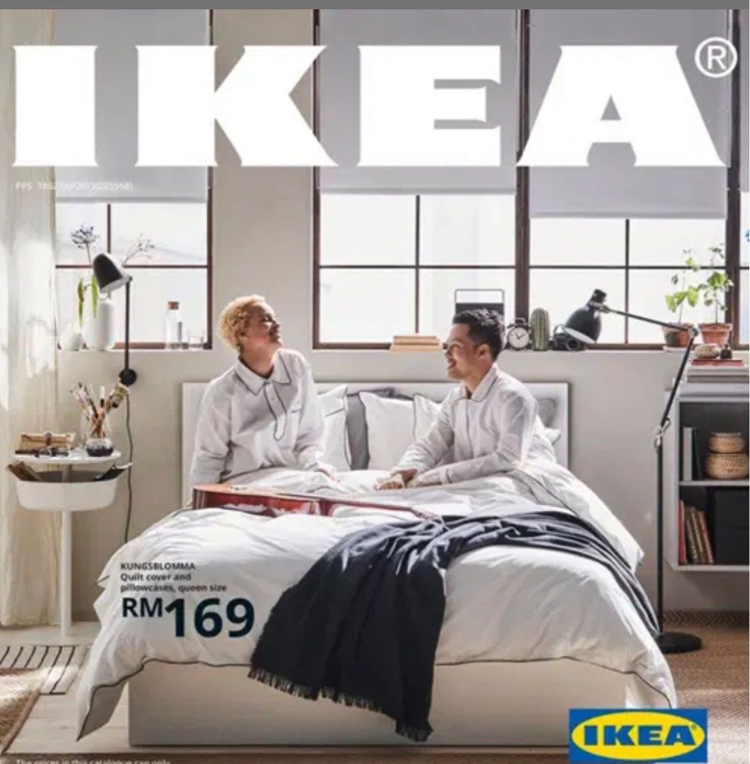 IKEA queen quilt cover, Furniture & Home Living, Bedding & Towels on