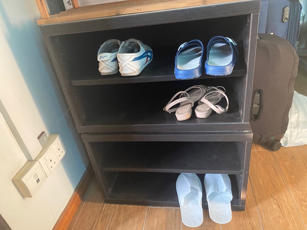 Ikea Kallax Shoes Rack x2 units, Furniture & Home Living, Furniture