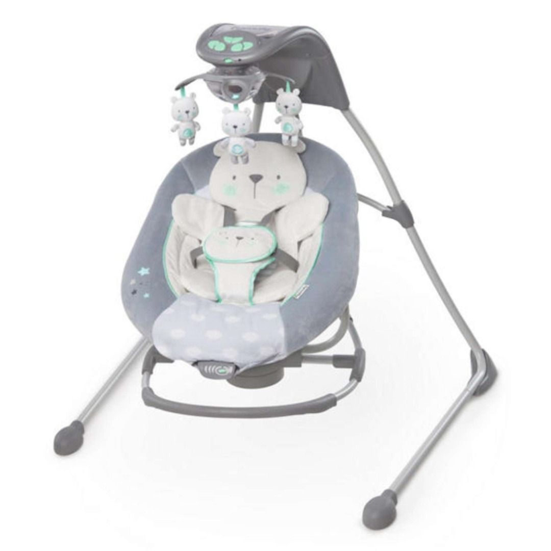 Ingenuity 10088 Inlighten Baby Cradling Swing and Rocker Twinkle