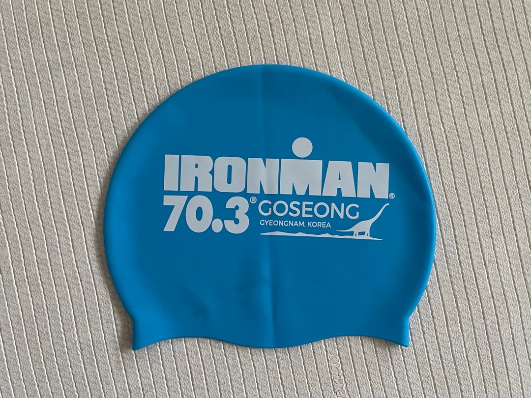 Ironman goseong swimming cap, Sports Equipment, Other Sports Equipment