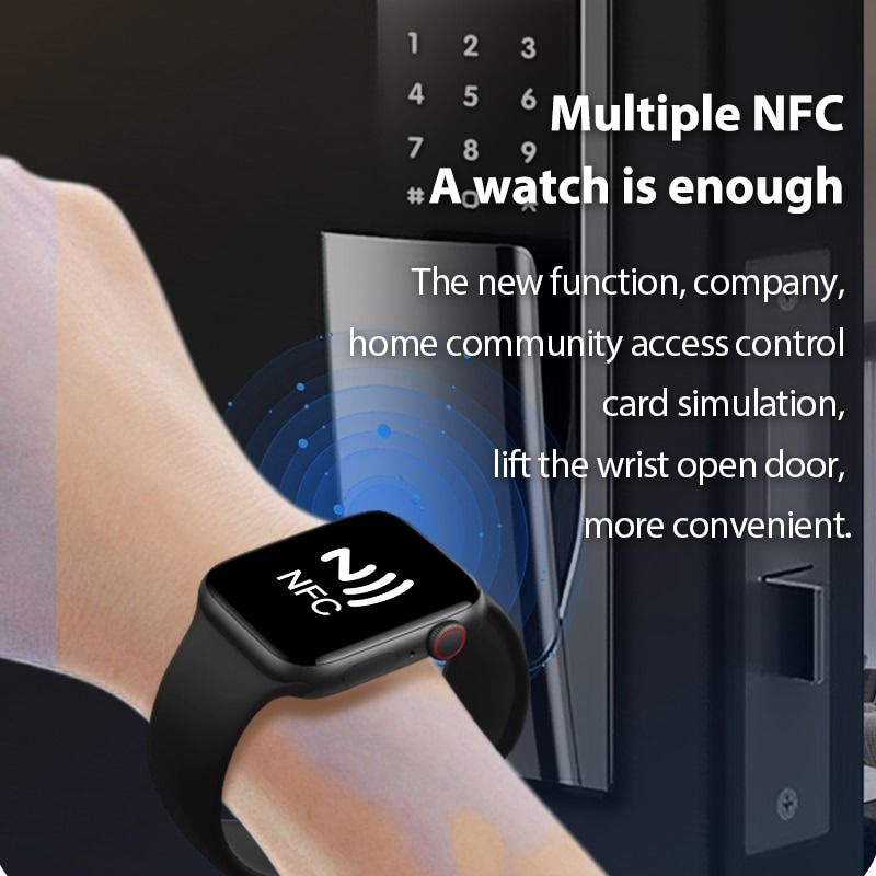 IWO W58 Max Men Smart Watch 2.13 Inch 428518 Resolution Screen