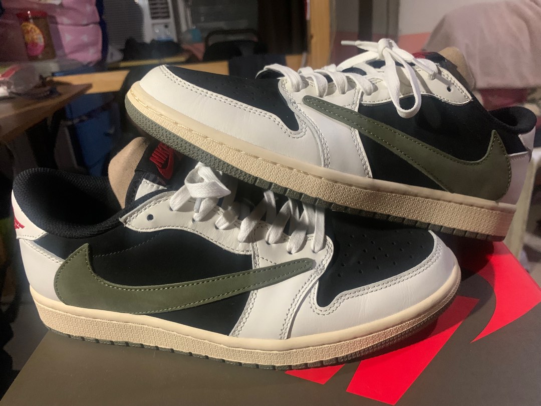 travis scott j4 olive