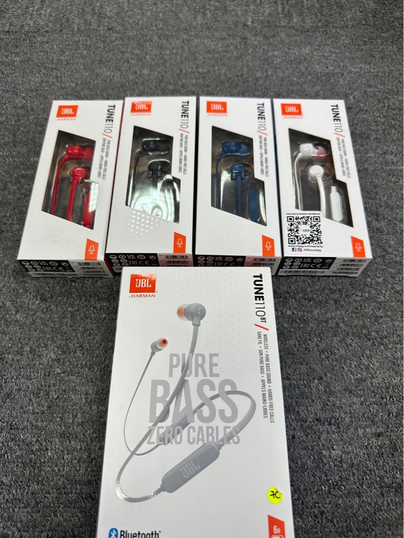 JBL T110BT Bluetooth Earphone JBL T110 Earphone 1 Year