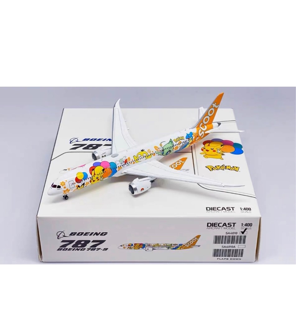 1/400 jc wings B787-9 SCOOT - 航空機