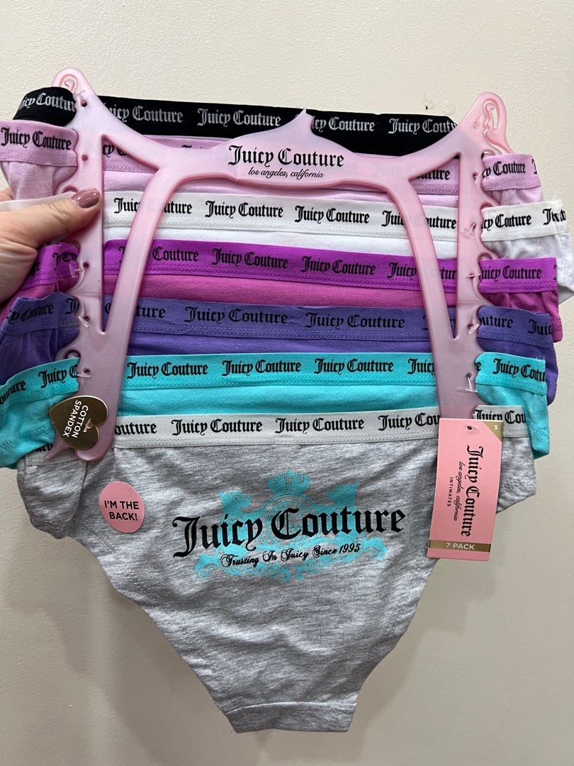 Girls' Juicy Couture Cotton Mix Underwear