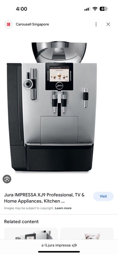 Impressa xj9 outlet professional