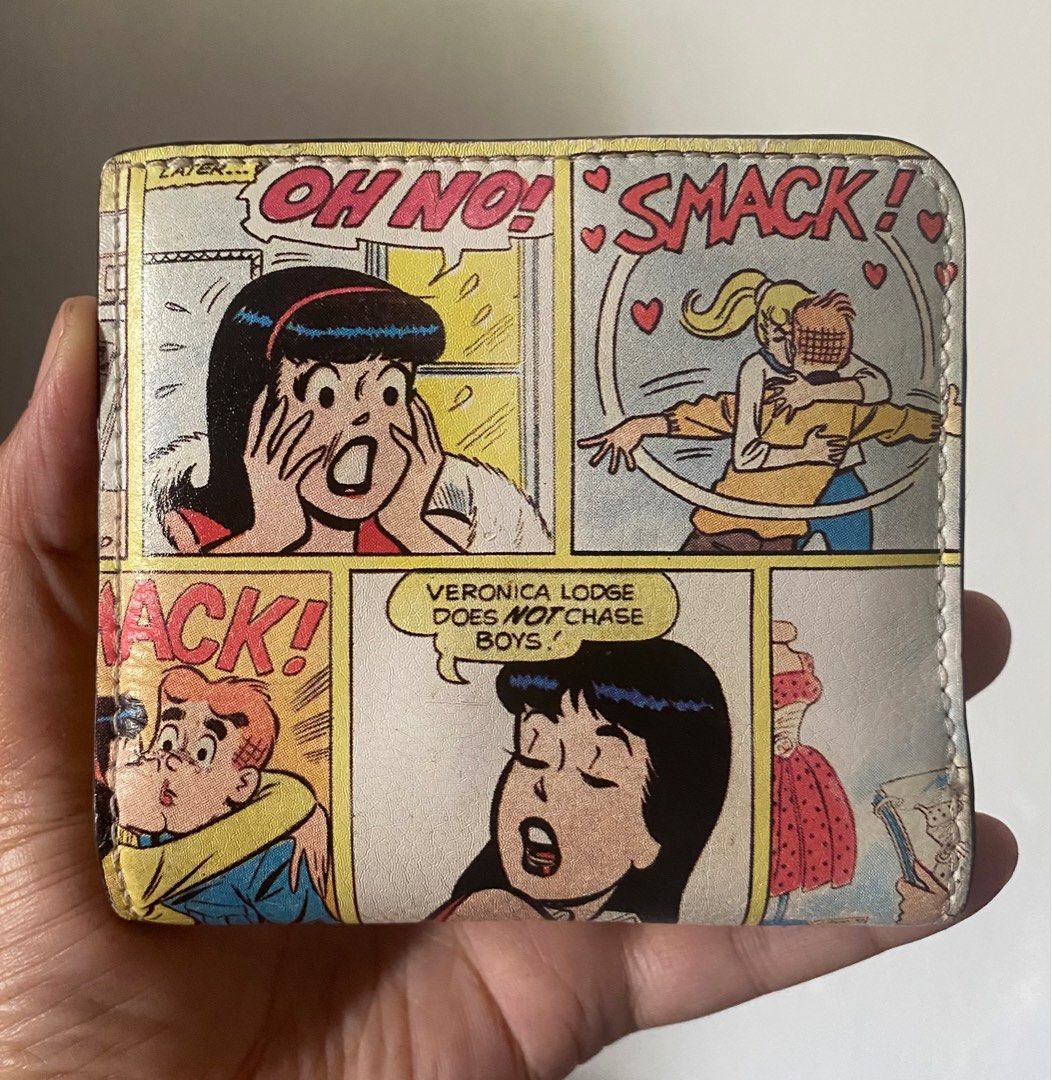 Kate spade archie shop comics wallet