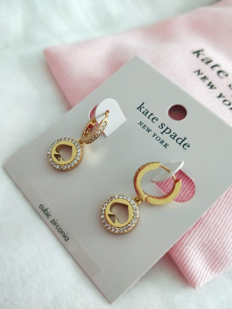 Spot the spade earrings new arrivals