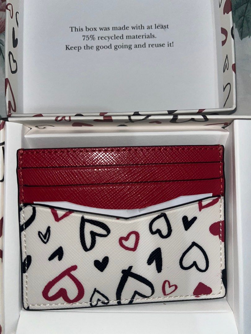 Staci Boxed Small Heart Card Holder