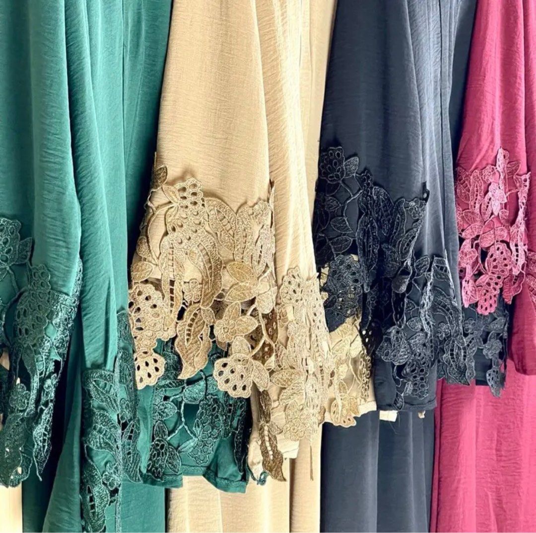 Baju kurung moden lace 2018 best sale