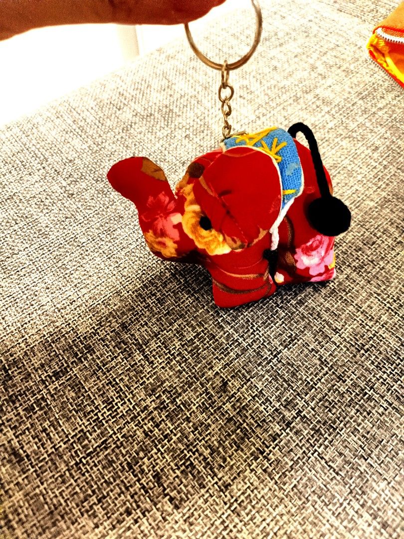 Louis Vuitton Mickey Mouse Bag Charm and Key Holder Red 2019