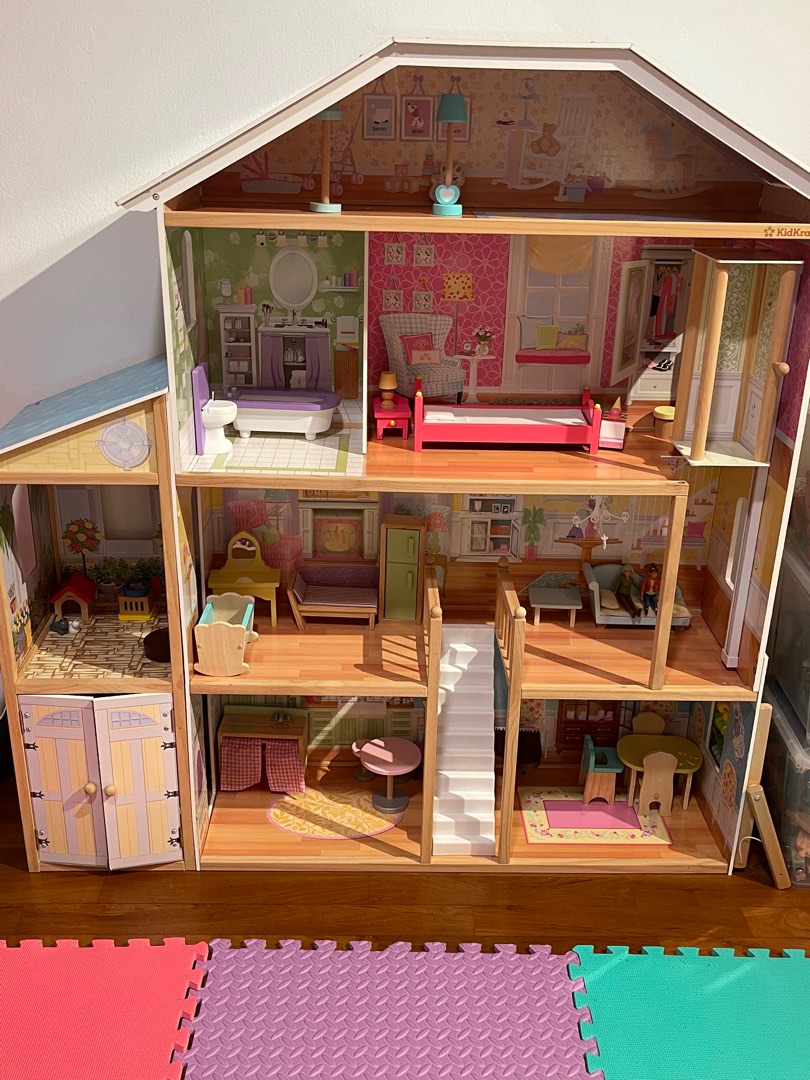 Kidkraft Majestic Dollhouse Hobbies Toys Toys Games on Carousell
