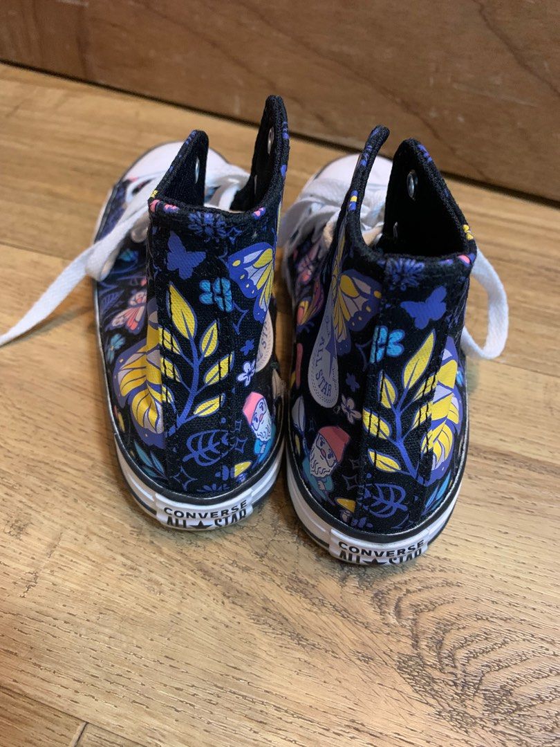 All black converse high tops kids on sale