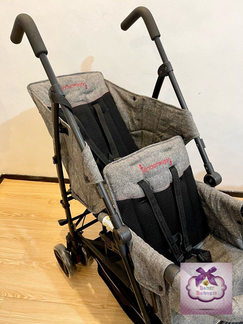 KINDERWAGON HOP TANDEM DOUBLE STROLLER on Carousell