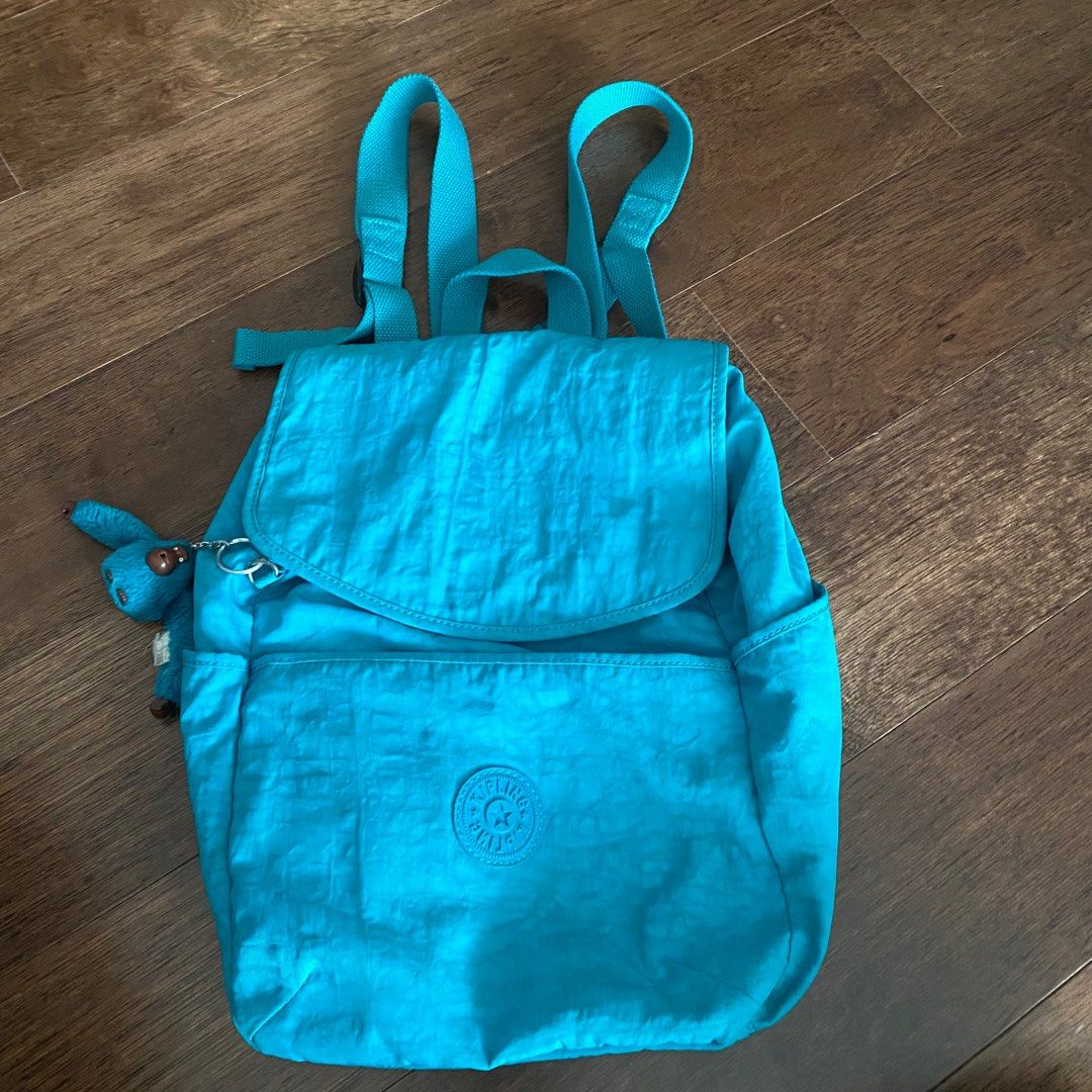 Kipling hotsell teal backpack
