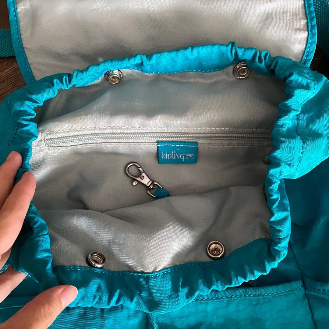 Kipling turquoise deals backpack