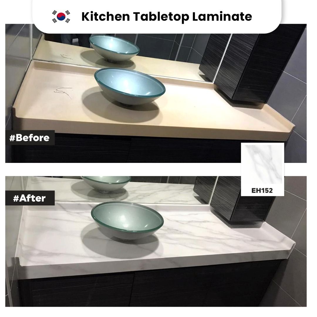Korea Infeel Tabletop Laminate / Kitchen tabletop wrapping / KOREA DIY