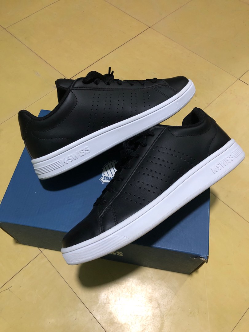 K Swiss Classic Court Casper Black/White(26 cm) on Carousell