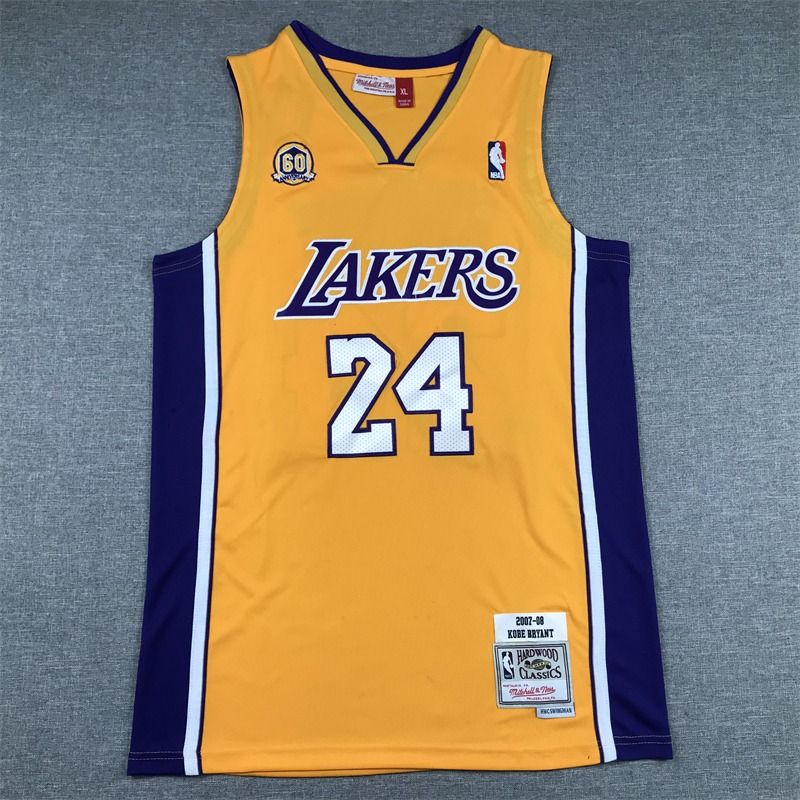 Yellow kobe bryant jersey outlet
