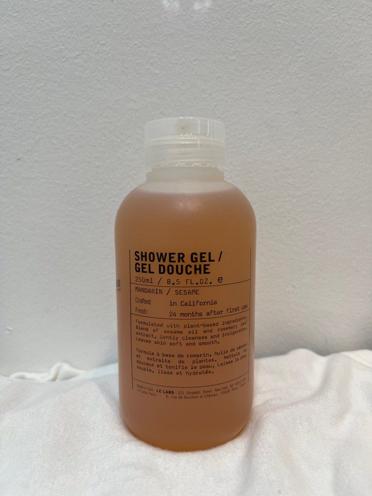LE LABO MANDARIN SHOWER GEL (250ml) BRAND NEW, Beauty & Personal Care