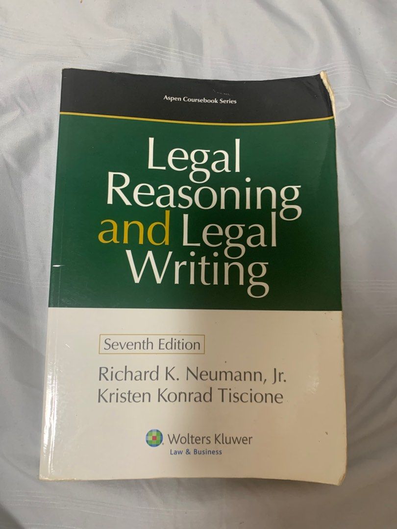 Legal Reasoning And Writing NUS Law Textbook Hobbies Toys Books legal-reasoning-and-writing-nus-law-textbook-hobbies-toys-books