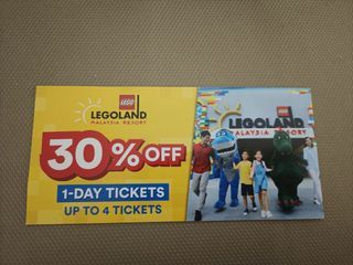 Legoland Malaysia - 30% off ticket