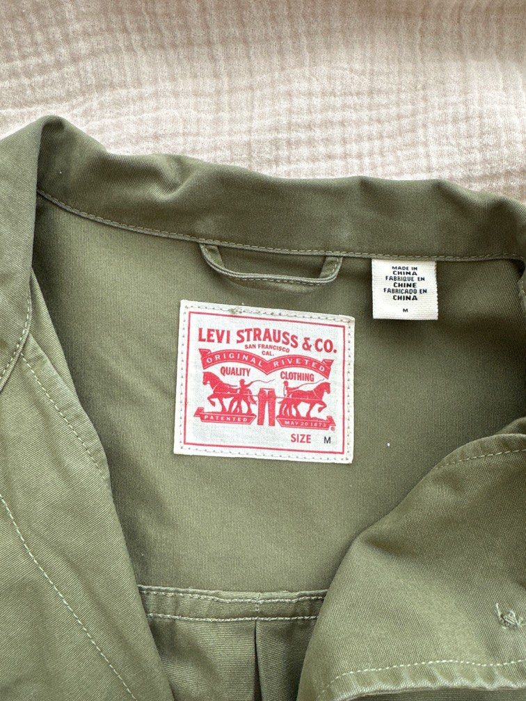 Levi's Women's Hooded Military Jacket - Macy's