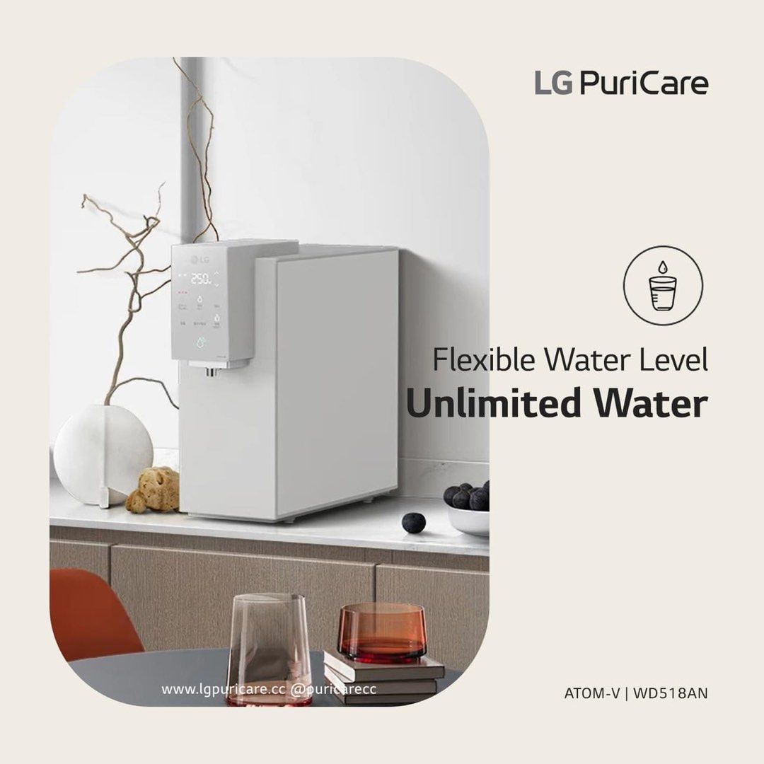 Lg water purifier, TV & Home Appliances, Kitchen Appliances, Water