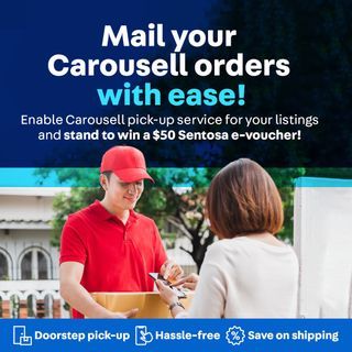 List & Win: Mail your Carousell orders with ease! (12 Jun 2023 to 25 Jun 2023)