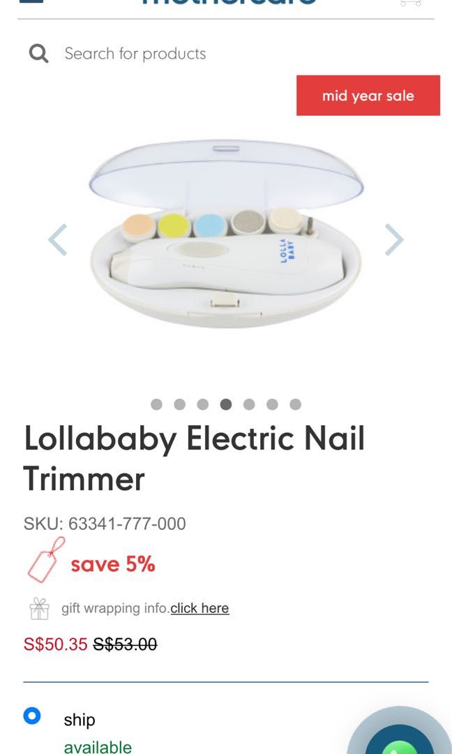 Lollababy hotsell nail trimmer