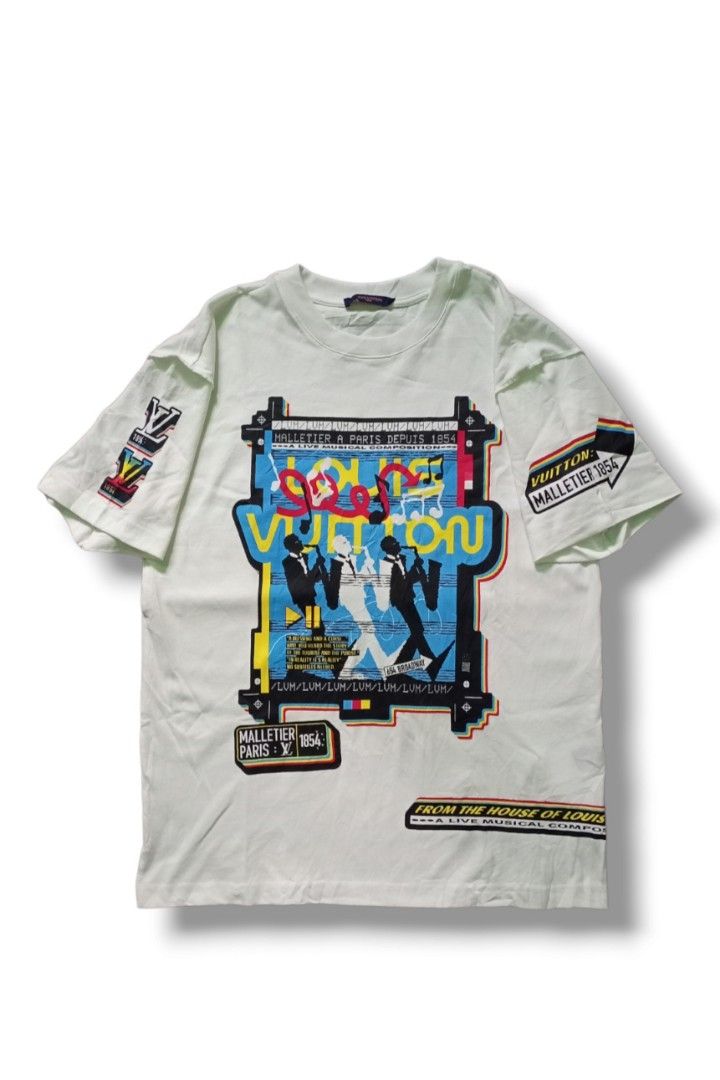 Louis Vuitton T-Shirt in 2023  Louis vuitton t shirt, Shirts