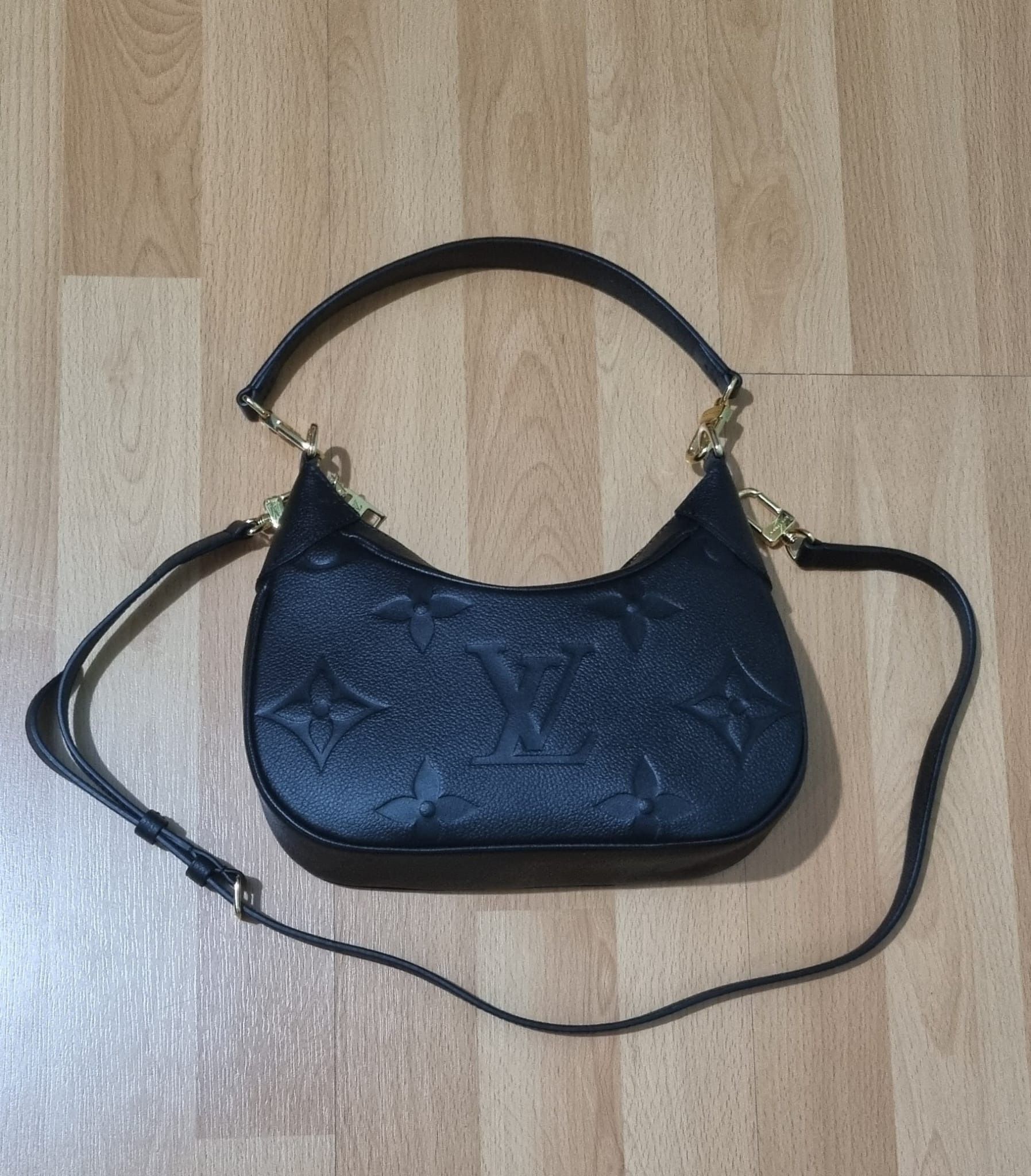 RUSH] LV Bagatelle in Black, Luxury, Bags & Wallets on Carousell