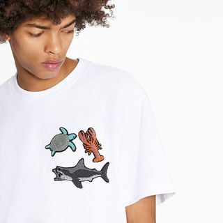 Louis Vuitton Embroidered Beads T-Shirt