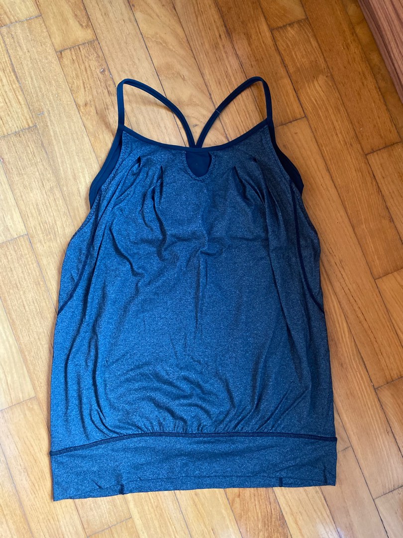 Lululemon top with built in bra, Women's Fashion, Activewear on Carousell