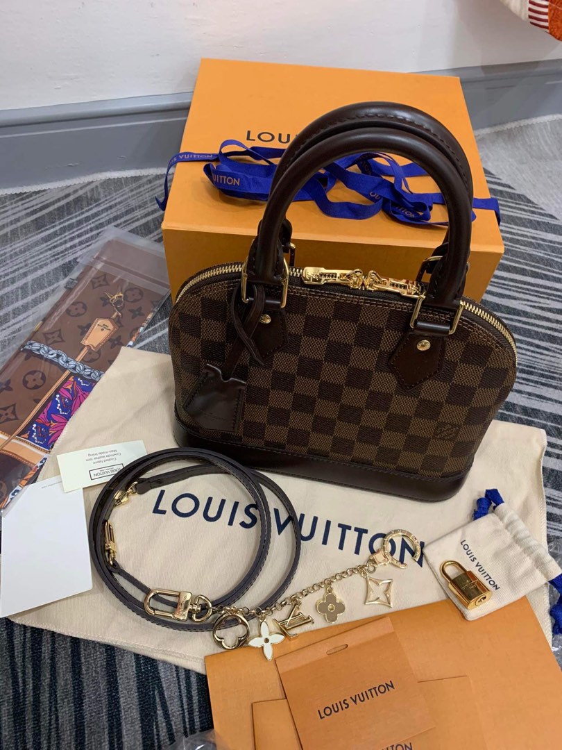 LV Damier Alma BB size 25, Luxury, Bags & Wallets on Carousell