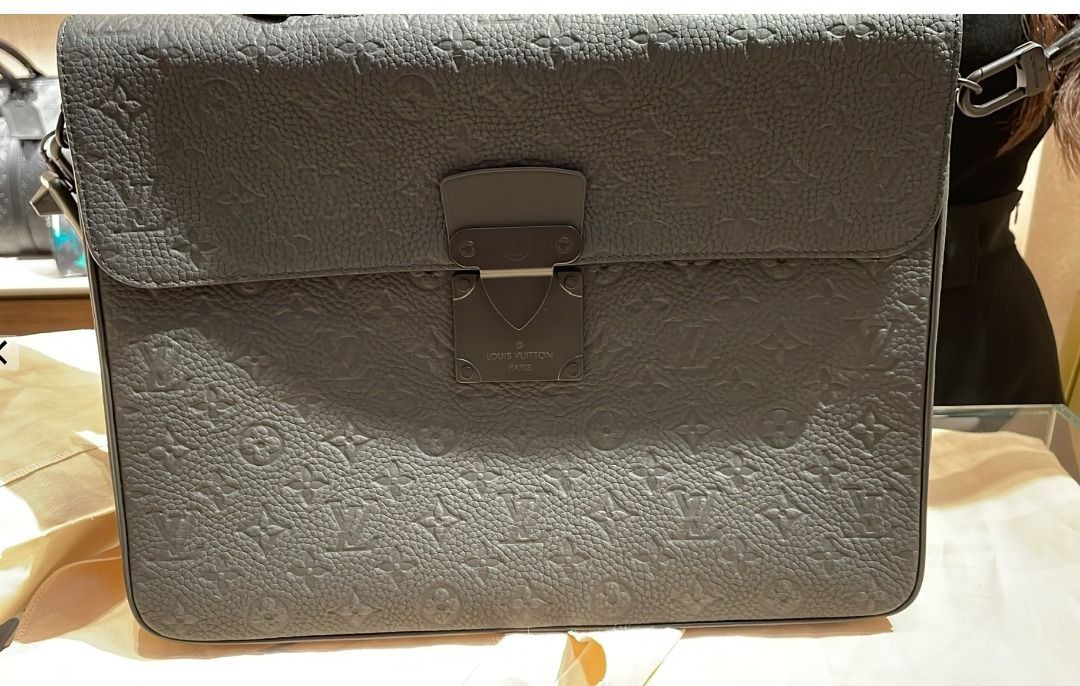 s lock briefcase louis vuitton