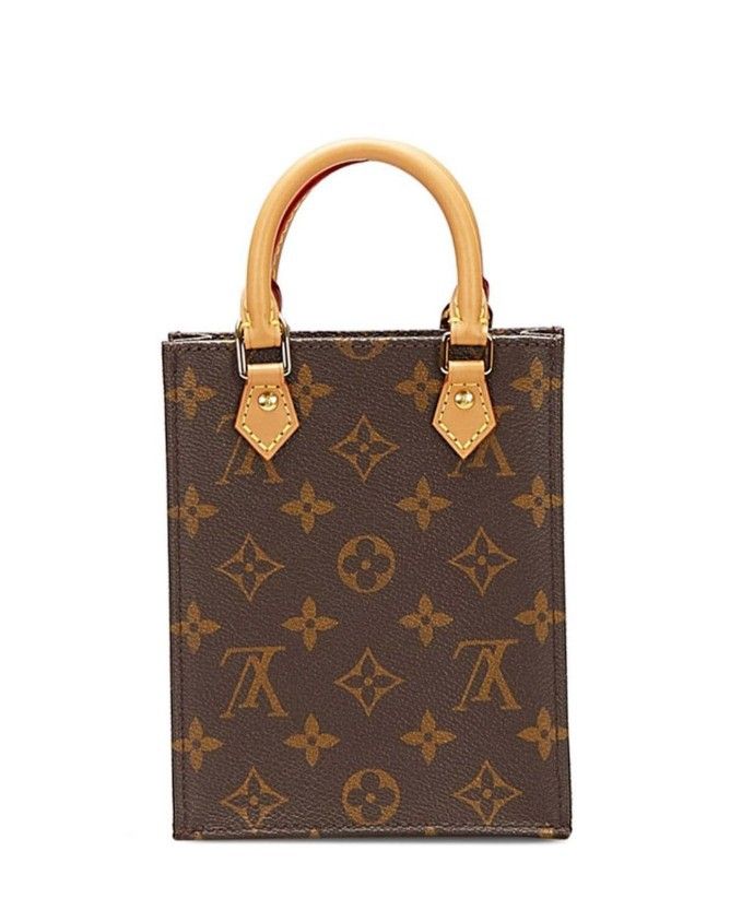 Louis Vuitton Petit Sac Plat Monogram Canvas (Date code: CA4260)