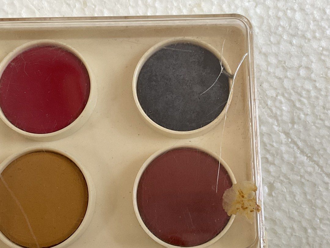 LYRA Watercolor Paint Set, 12 Opaque Colors with Brush, vintage, made